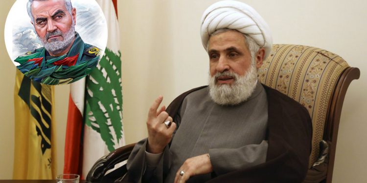 شیخ نعیم قاسم: سردار سلیمانی هرگز در امور داخلی کشورها دخالت نمی کرد