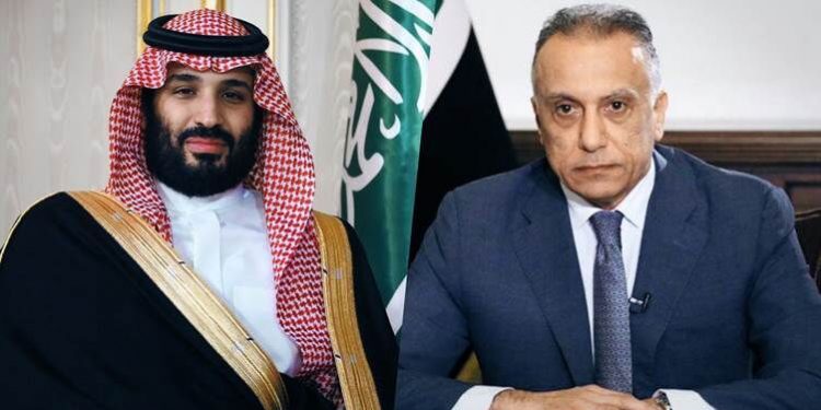 گفت و گوی تلفنی نخست وزیر عراق با ولیعهد عربستان در آستانه سفر به ریاض