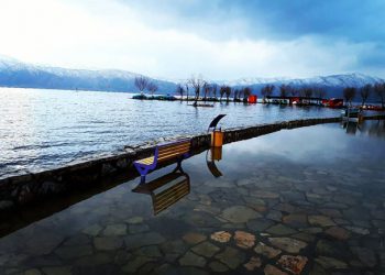 پیاده‌راه دریاچه‌زریبار مریوان ساماندهی می‌شود