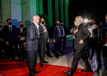 دیدار و گفتگوی ظریف و رهبران اتحادیه میهنی کردستان عراق