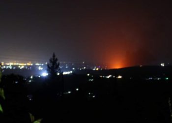 مقابله پدافند هوایی سوریه با تجاوز رژیم صهیونیستی