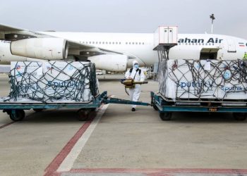 محموله ۱.۴ میلیون دوزی واکسن کرونا وارد ایران شد