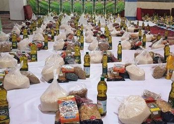 ۴۲۰ بسته معیشتی در رزمایش همدلی و نهضت کمک‌های مؤمنانه