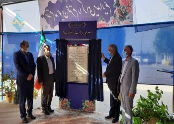 سامانه انتقال آب سد آزاد به سد قوچم دهگلان افتتاح شد