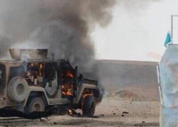 هدف قرار گرفتن کاروان لجستیک آمریکا در استان ناصریه عراق