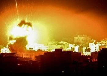 حمله ی هوایی ارتش رژیم صهیونیستی به نوار غزه