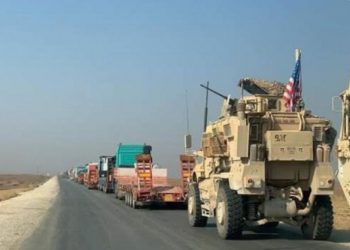 کاروان حامل تجهیزات لجستیک آمریکا در عراق هدف حمله قرار گرفت