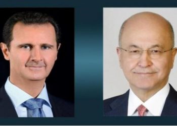 تماس تلفنی رئیس جمهوری عراق با اسد