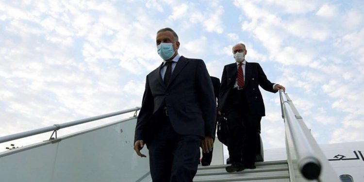 الکاظمی در راس هیاتی دولتی با هدف تقویت روابط عراق و آمریکا وارد واشنگتن شد