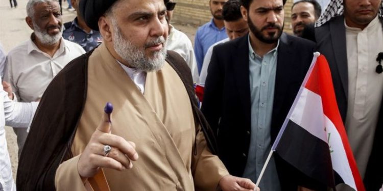 استقبال رئیسجمهور و نخستوزیر عراق از تصمیم مقتدی صدر برای عدم تحریم انتخابات پارلمانی