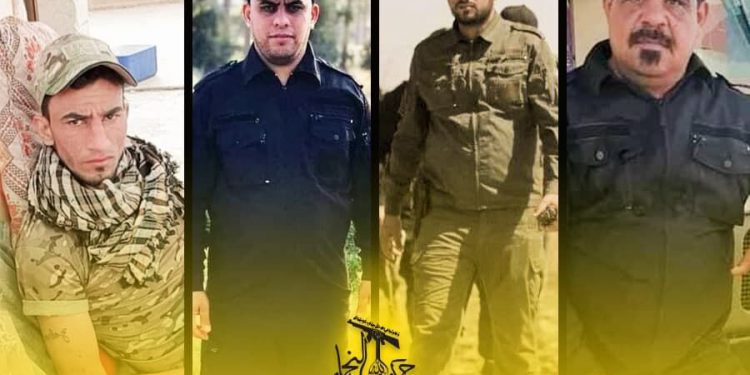 در جریان عملیات محرمالحرام؛ چهار مجاهد نُجَباء در کمربند شمالی بغداد به شهادت رسیدند