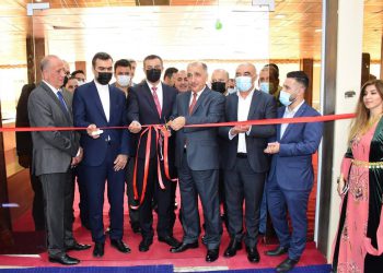 شرکت سرکنسول ایران در آیین گشایش چهاردهمین نمایشگاه بین‌المللی سليمانيه (DBX)