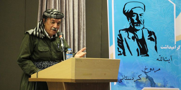 مراسم پاسداشت آیت الله مردوخ کردستانی در سنندج برگزار شد