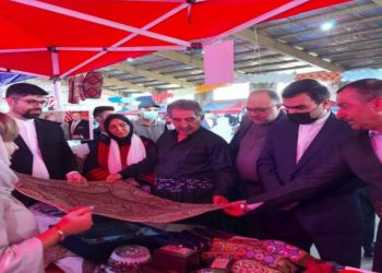 سرکنسول جمهوری اسلامی در نمایشگاه مشترک صنایع دستی زنان ایران و سلیمانیه: تمدن کهن ایران، بستر مناسبی برای خلق آثار صنایع دستی در مناطق مختلف است