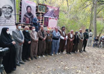 برگزاری مراسم افتتاحیە کتابخانە عمومی روستای هویه در منطقه ژاوه رود سنندج