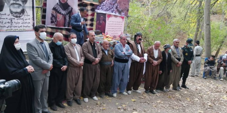 برگزاری مراسم افتتاحیە کتابخانە عمومی روستای هویه در منطقه ژاوه رود سنندج