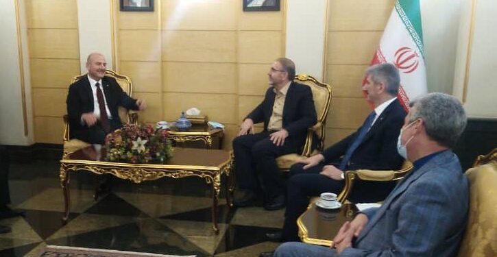 با استقبال ذوالفقاری؛ وزیر کشور ترکیه وارد تهران شد