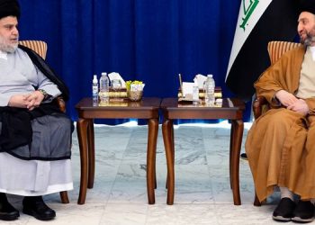 سید عمار الحکیم و مقتدی الصدر دیدار کردند