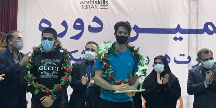 مدال برنر نوزدهمین دوره مسابقات ملی مهارت در رشته جوشکاری به جوان کردستانی رسید