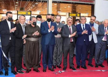 سرکنسولگری جمهوری اسلامی ایران – سلیمانیه عراق: شرکت سرکنسول جمهوری اسلامی ایران در مراسم افتتاحیه سومین نمایشگاه بین المللی کتاب سلیمانیه