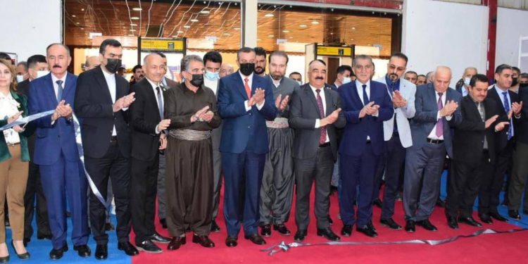 سرکنسولگری جمهوری اسلامی ایران – سلیمانیه عراق: شرکت سرکنسول جمهوری اسلامی ایران در مراسم افتتاحیه سومین نمایشگاه بین المللی کتاب سلیمانیه