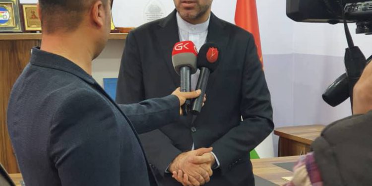 سرکنسولگری جمهوری اسلامی ایران – سلیمانیه عراق: امضای قرارداد همکاری میان جمعیت قربانیان شیمیایی حلبچه و شرکت روشا سفر بصیر