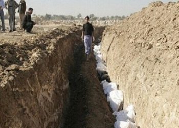 کشف گور جمعی حاوی اجساد قربانیان داعش در شمال عراق