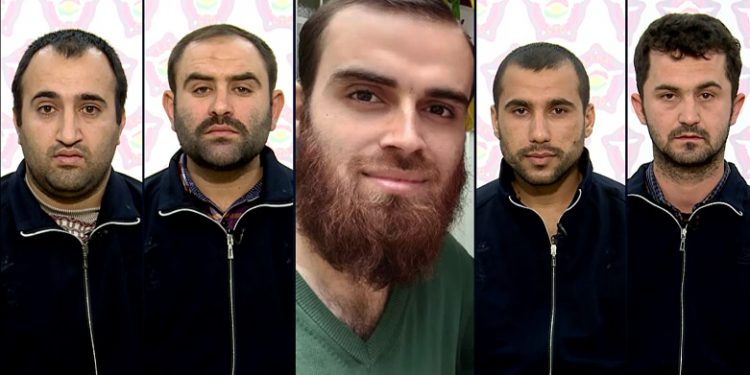 پخش اعترافات یک گروه تروریستی داعش توسط پلیس ضد ترور اقلیم کردستان