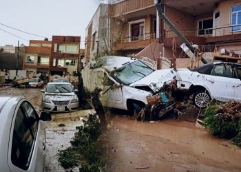 سیل، جان ٨ شهروند را در اربیل مرکز اقلیم کردستان گرفت