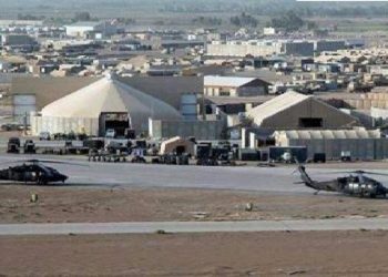 خروج نیروهای رزمی ائتلاف آمریکایی از پایگاه «حریر» عراق