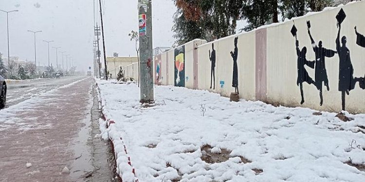 از فردا موج بارشی برف اقلیم کردستان را در بر میگیرد