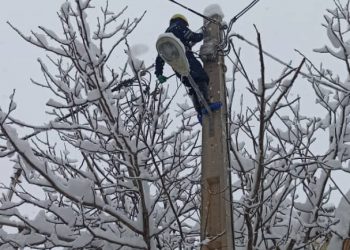 دومین شهرستان کردستان روزهای سخت بارشی را بدون خاموشی سپری کرد