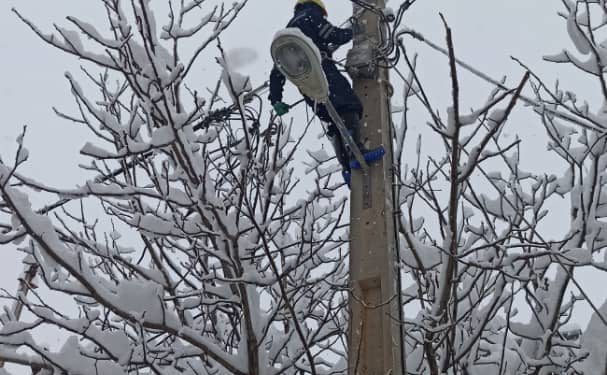 دومین شهرستان کردستان روزهای سخت بارشی را بدون خاموشی سپری کرد