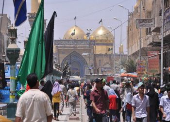 پیاده روی میلیونی زائران به سمت بارگاه امام موسی کاظم (ع) در کاظمین