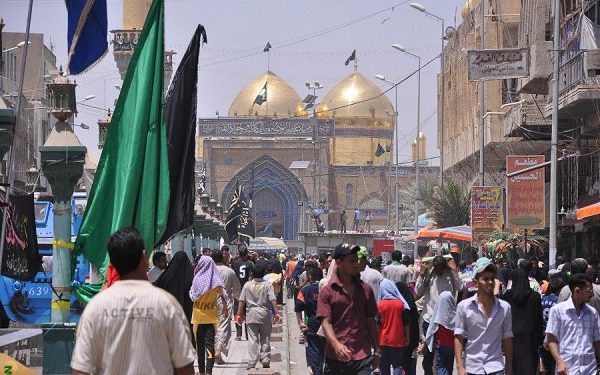 پیاده روی میلیونی زائران به سمت بارگاه امام موسی کاظم (ع) در کاظمین