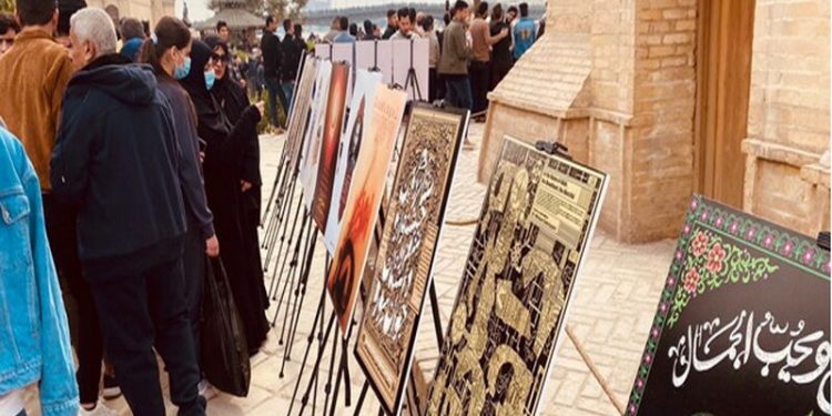 نمایشگاه آثار هنرمندان ایرانی در بغداد برگزار شد