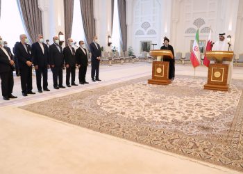 در نشست خبری مشترک با امیر قطر؛ رییس‌جمهور: شرط رسیدن به توافق، تأمین منافع ملت ایران و لغو تحریم‌هاست