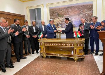 استانداران آذربایجان غربی و اربیل توافقنامه همکاری امضا کردند