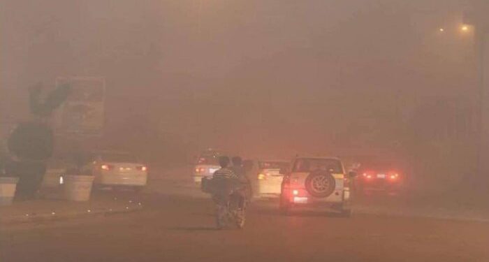 طوفان گرد و غبار در عراق؛ آماده باش برای مقابله با داعش