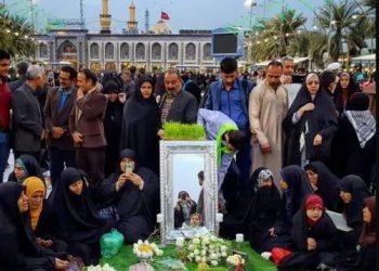 سفره هفت سین بین الحرمین؛ جشنواره نور و نوروز