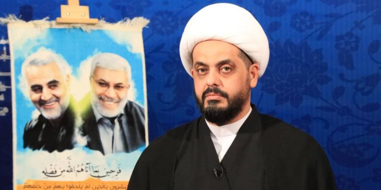 قیس خزعلی: دشمن اصرار دارد فاسدان بر عراق حکومت کنند