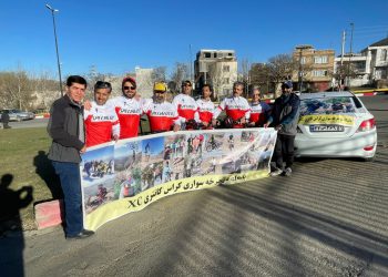 به مناسبت سالروز بمباران شیمیایی حلبچه: ۷ دوچرخه سوارکردستانی از سنندج تا حلبچه رکاب زدند