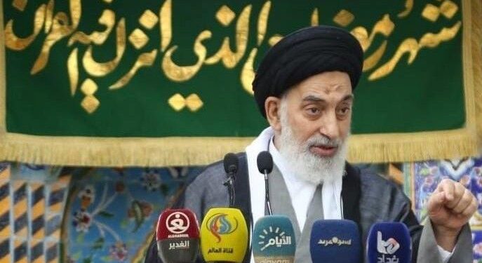 امام جمعه نجف: گذرگاه های مرزی جنوب و وسط عراق باز شود