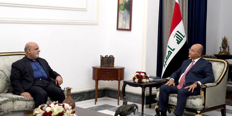 رئیس جمهور عراق توسعه همکاری‌های بغداد و تهران را با اهمیت دانست