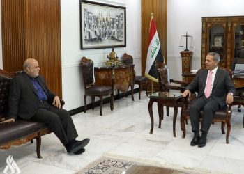 دیدار خداحافظی مسجدی با رئیس شورای عالی قضایی عراق