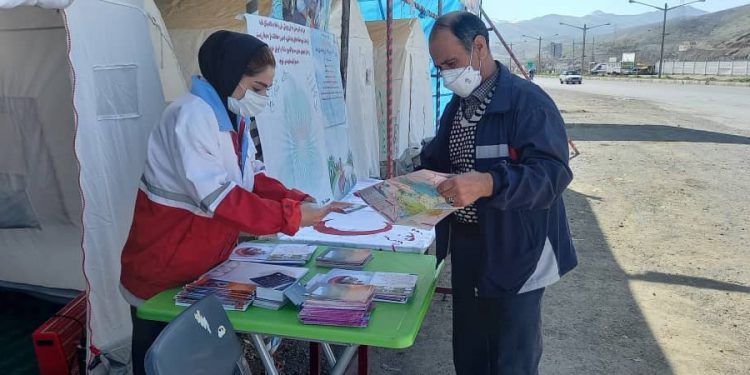 بهرهمندی بیش از ۳۳ هزار مسافر از خدمات بشر دوستانه هلال احمر کردستان