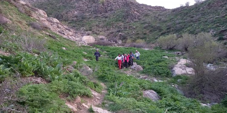 نجات کوهنورد حادثه دیده در ارتفاعات روستای گوگجه محور سقز به مریوان