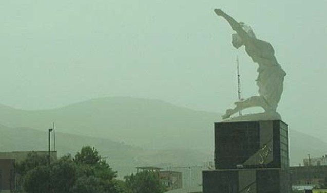 هوای کردستان تا روز یکشنبه غبارآلود است