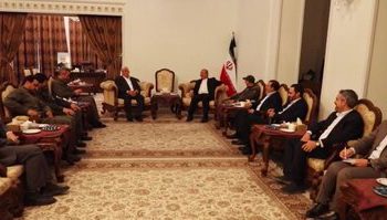 سران حشد الشعبی با سفیر ایران در عراق دیدار کردند