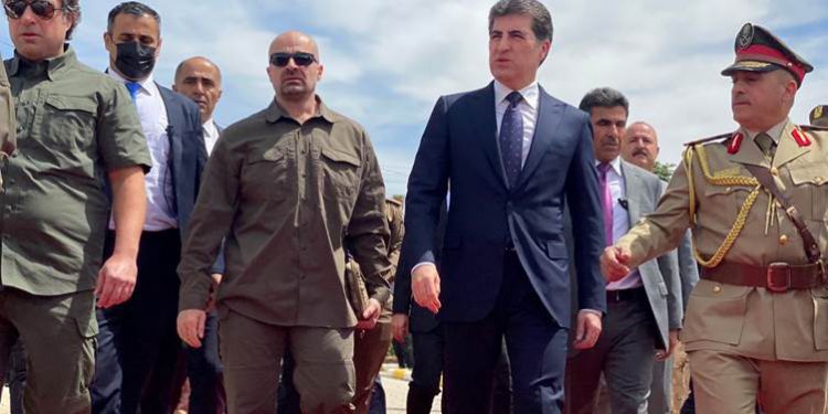 «نچیروان بارزانی» وارد شهر سلیمانیه شد/ زمینەسازی برای اجماع میان احزاب و جریانات سیاسی اقلیم کردستان در روند تشکیل دولت جدید عراق